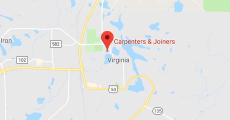 Map of Virginia Training Center Location